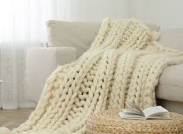 Chunky Knit Blanket